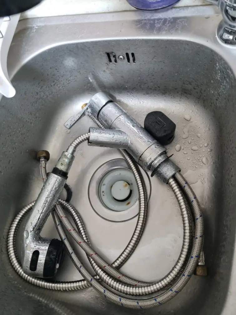 싱크대 수전 교체 15